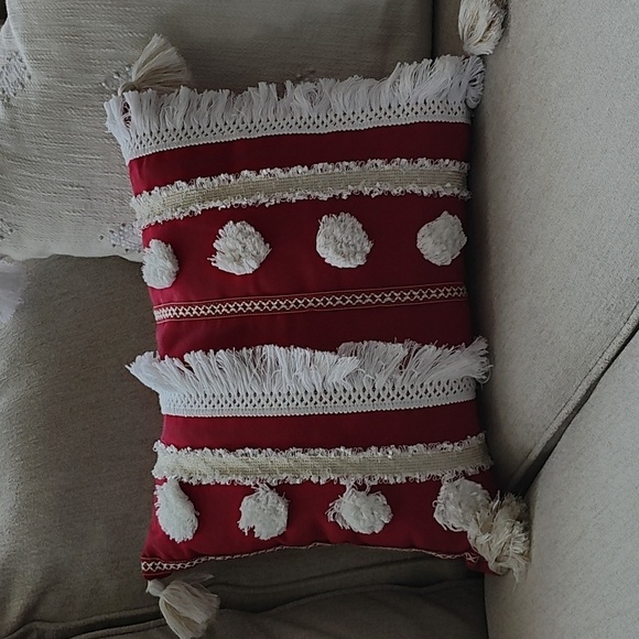Holiday Accent Pillow 17 x 13 - Picture 2 of 6